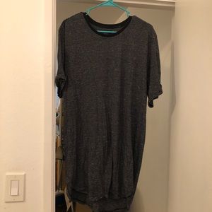 PacSun Black/White striped long shirt